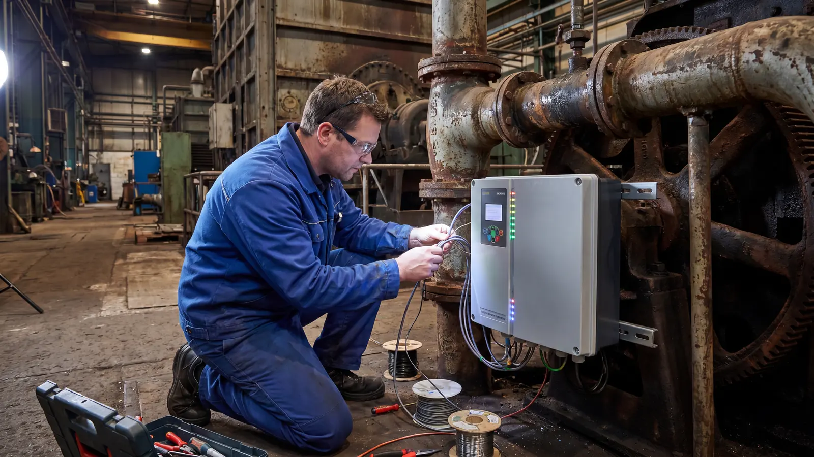 Retrofitting central lubrication of existing systems