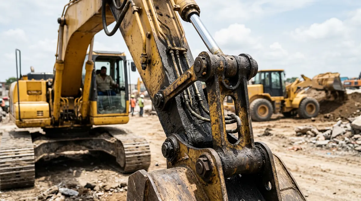 Schmierung Baumaschinen: typische Probleme und wie sie gelöst werden