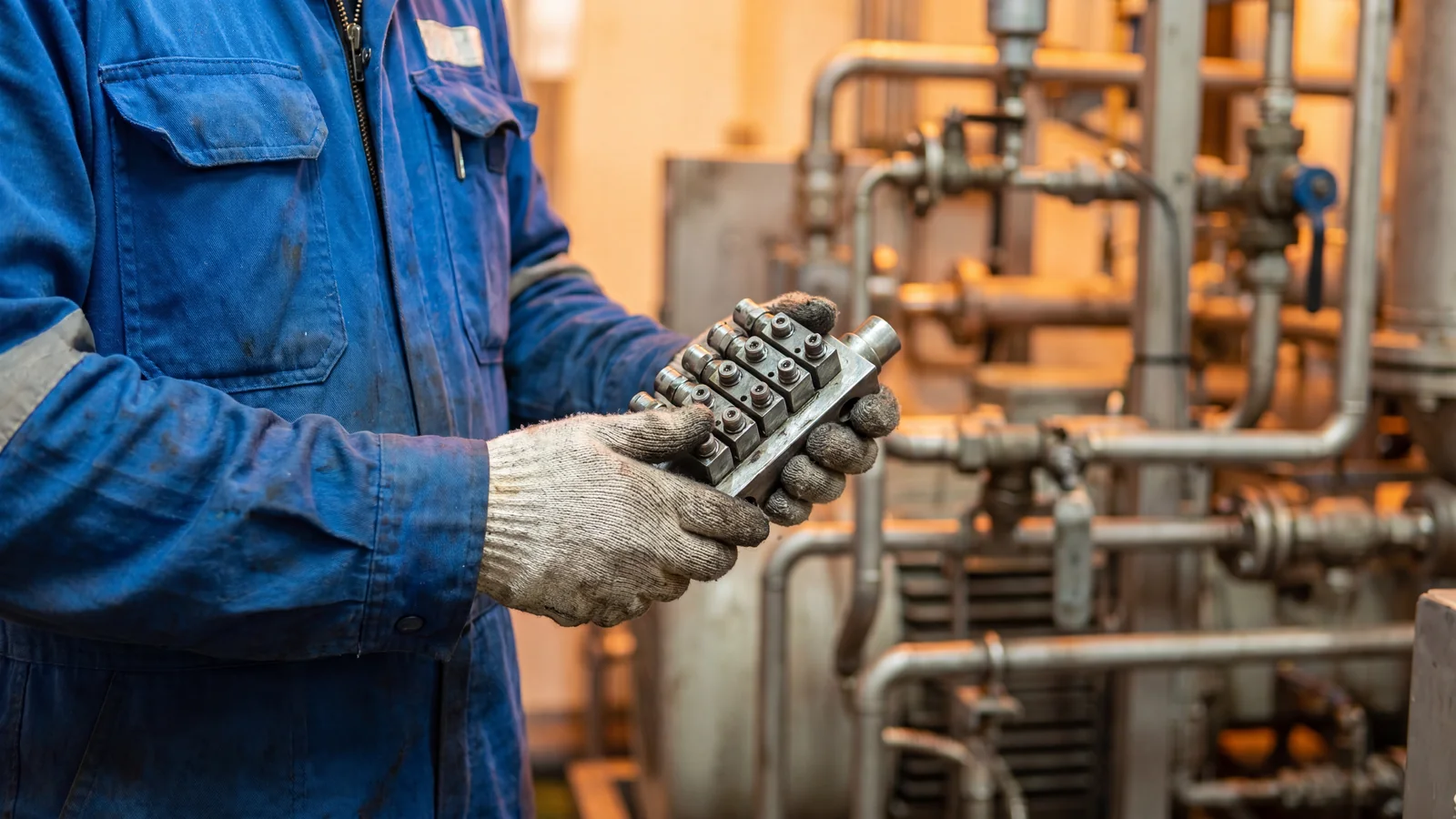 Spare parts for pumps, distributors and sensors