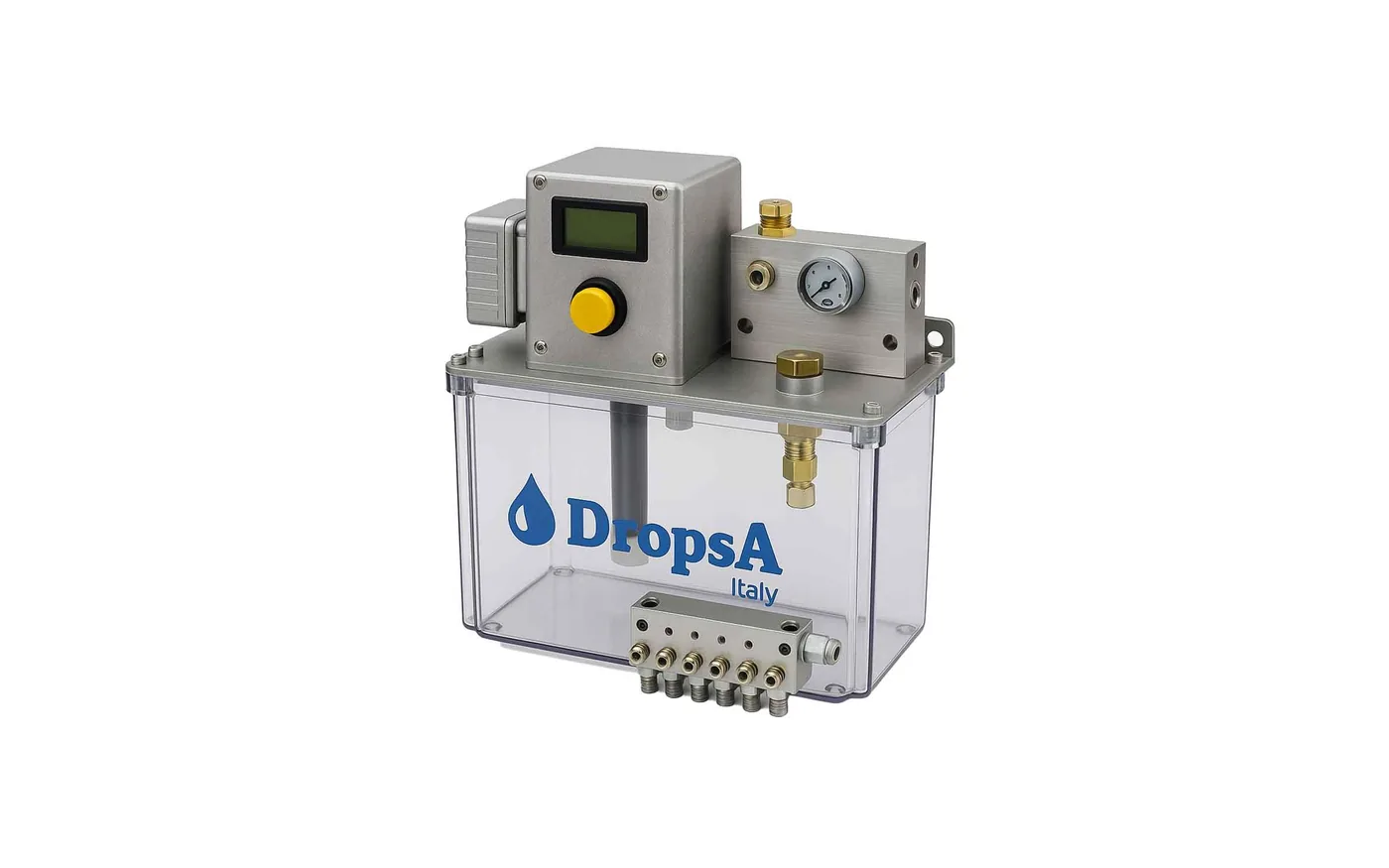 Central lubrication system structure and ROI