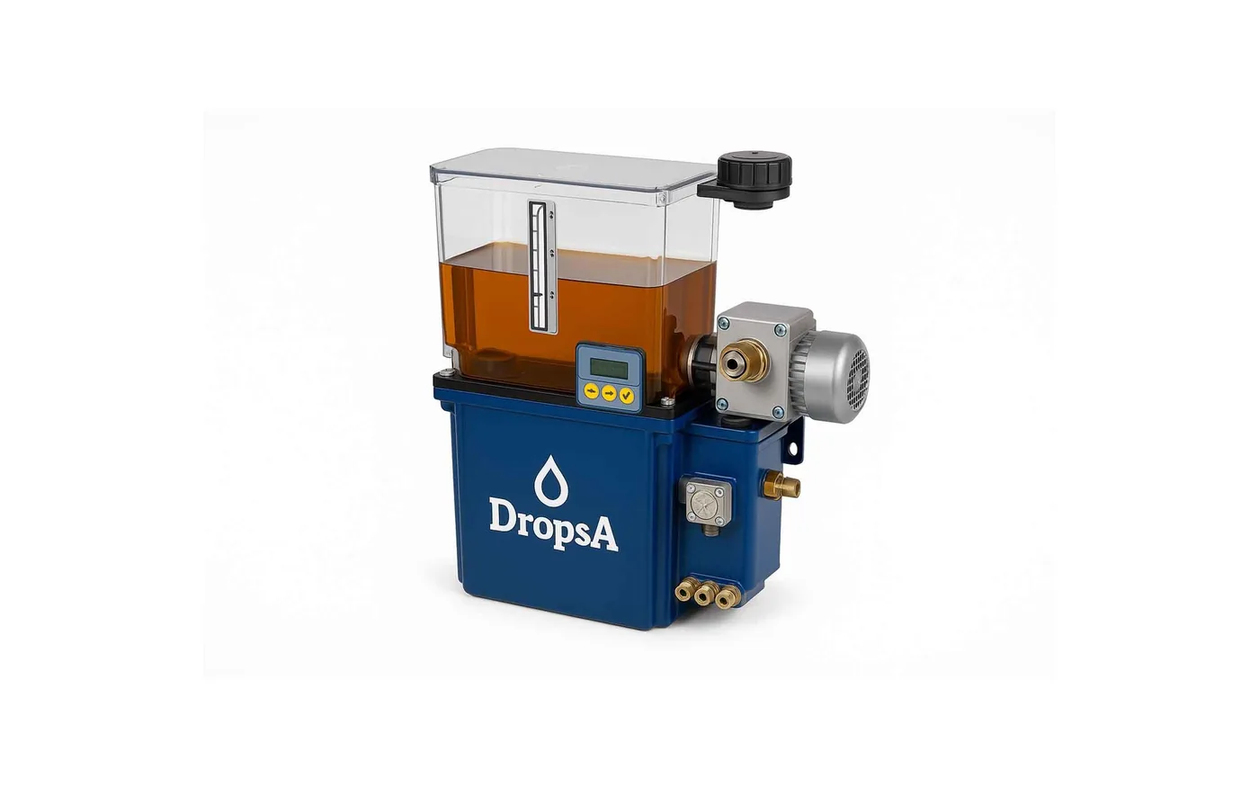 Dual-line lubrication of large systems